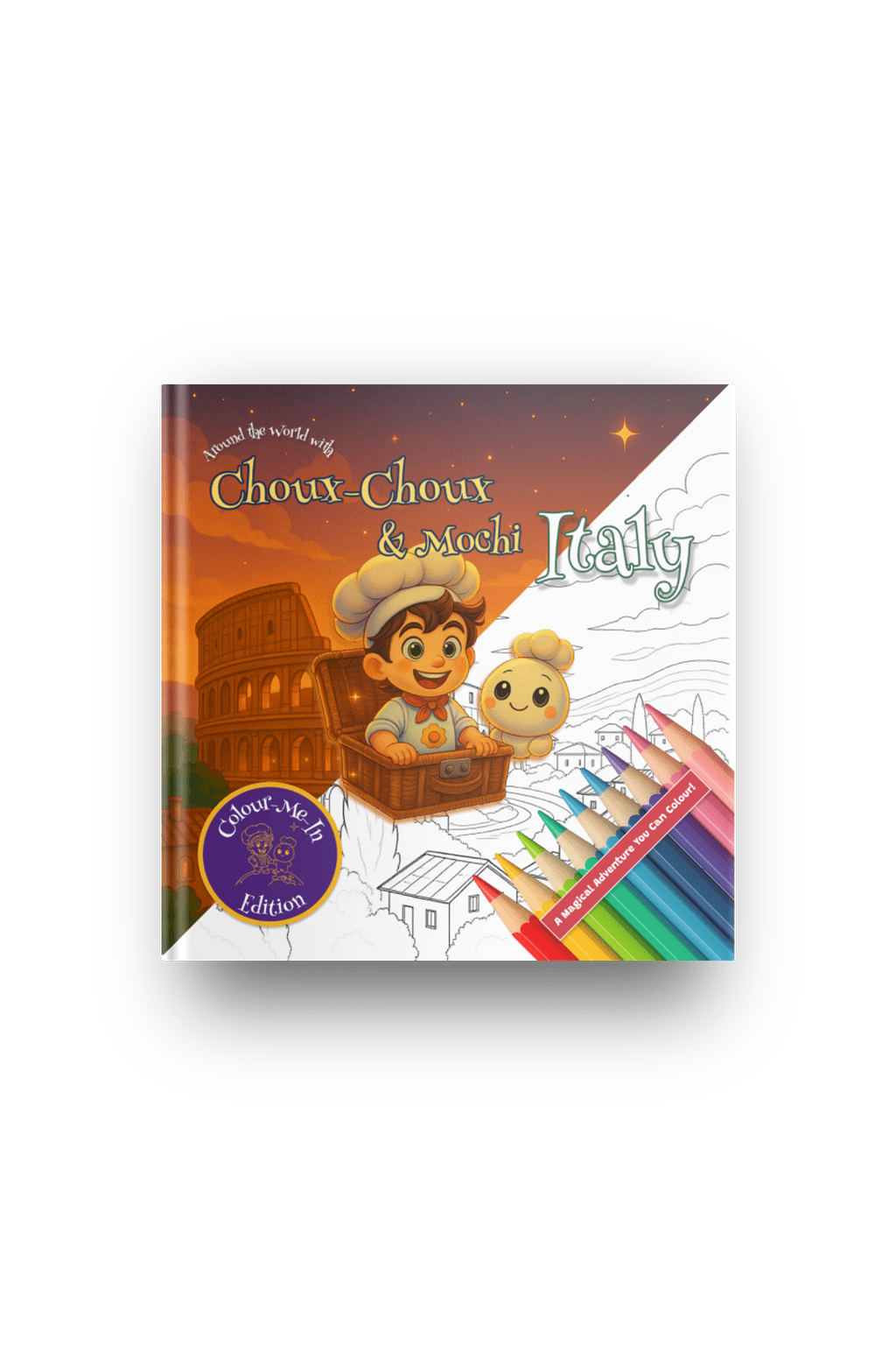 🎁 Bundle 2: Gift - Box Ready – Hardback + Colour - Me - In Edition (Limited Time Only) - Around the World with Choux - Choux & Mochi
