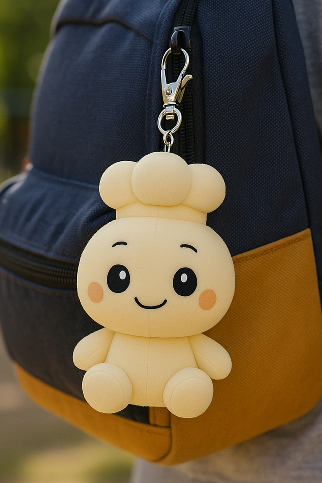 Soft Plush Toy - Keyring - Mochi