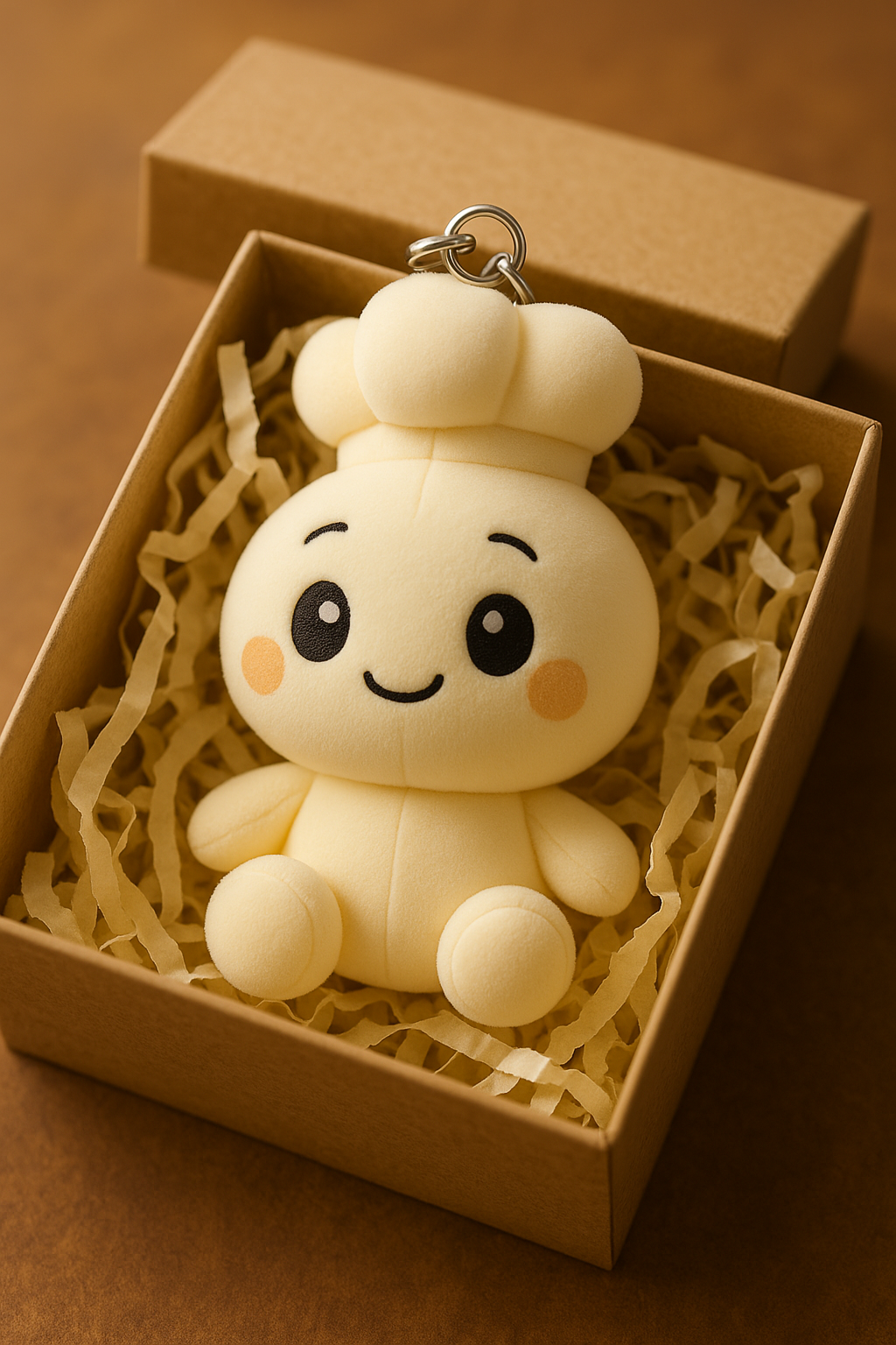 Soft Plush Toy - Keyring - Mochi