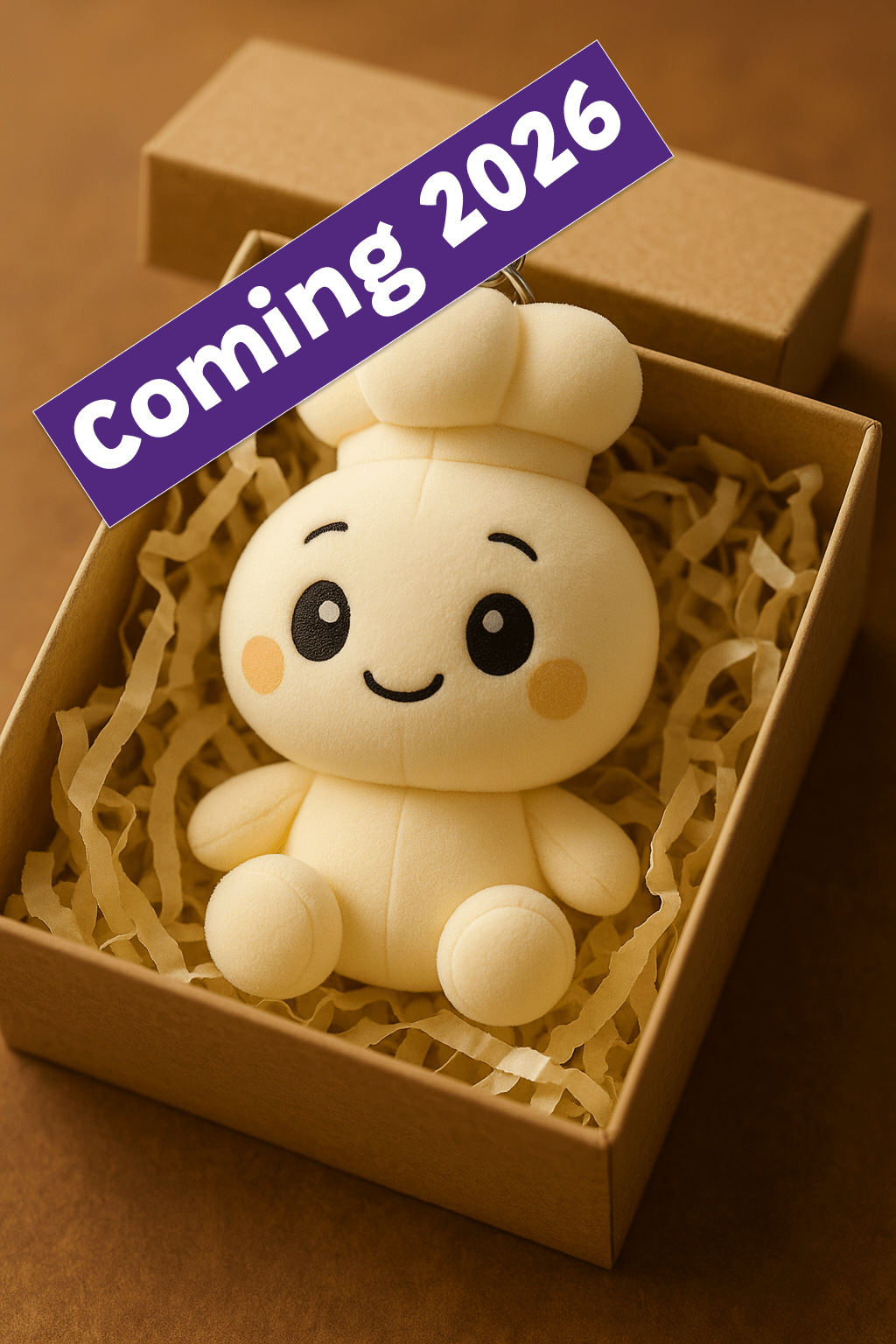 Soft Plush Toy - Keyring - Mochi - Around the World with Choux - Choux & Mochi